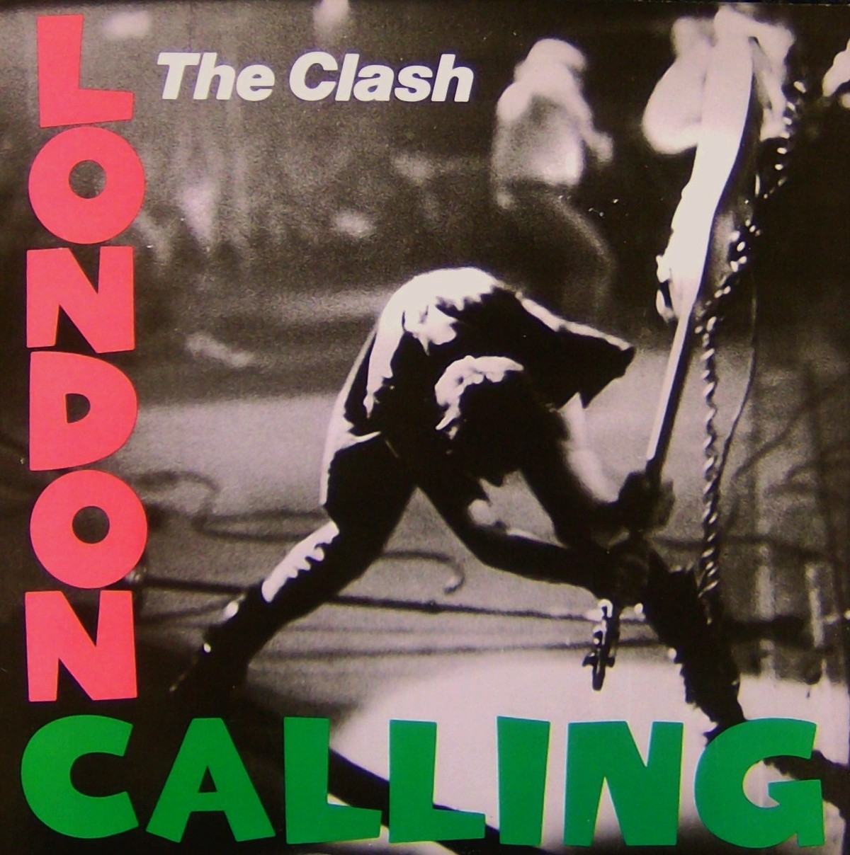 The Clash Album cover for "London Calling"